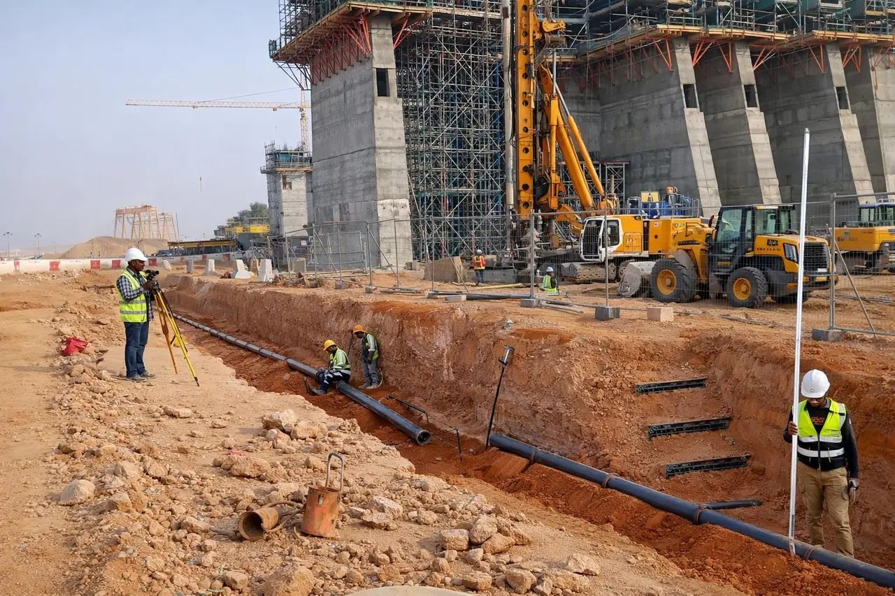 APEX site development works