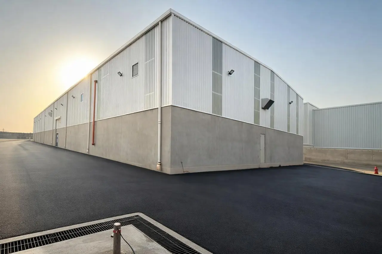 Completed APEX industrial facility