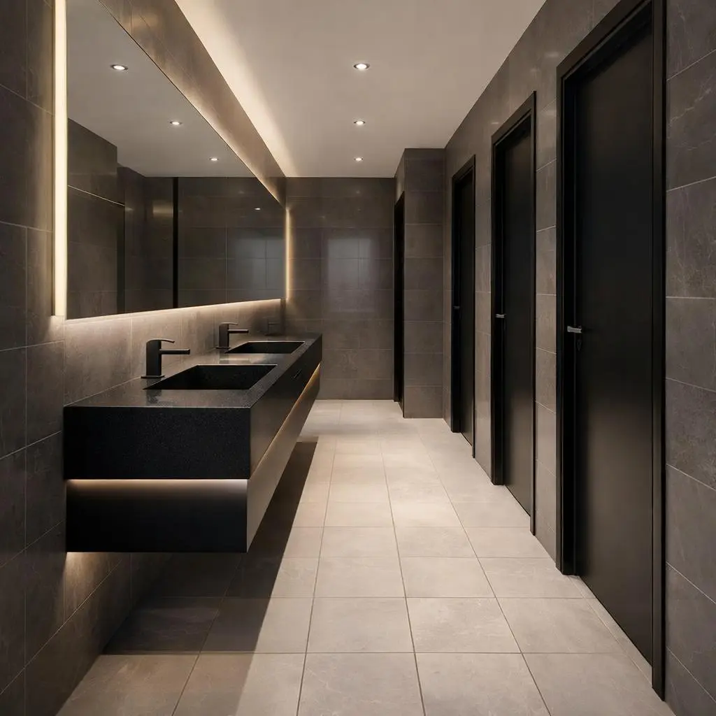 Completed APEX bathroom fit-out